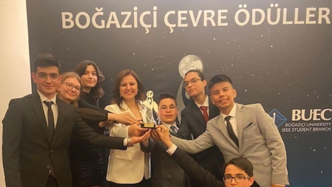 Eskişehir Fatih Fen Lisesi’ne "BUEC Teşvik Ödülü" verildi