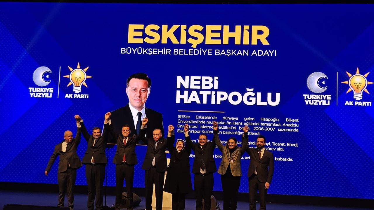 Nebi Hatipoğlu, AK Parti’nin Eskişehir Büyükşehir adayı oldu