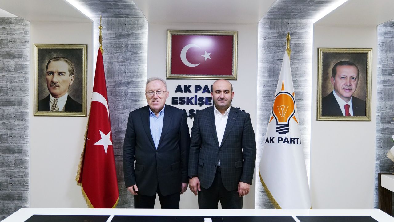 AK Parti İl Başkanı, Murat Mercan'ı ağırladı.