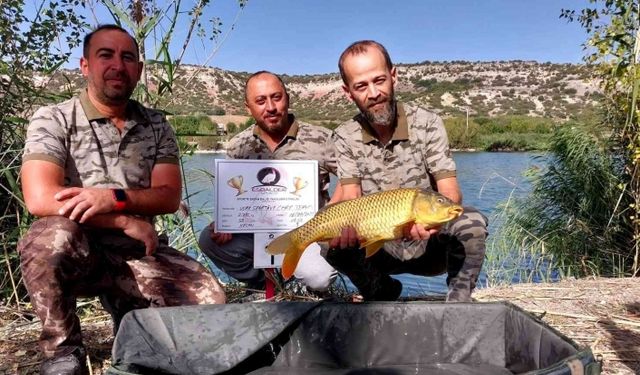 ESBALDER ‘Sportif Sazan Balığı’ yarışması yapıldı